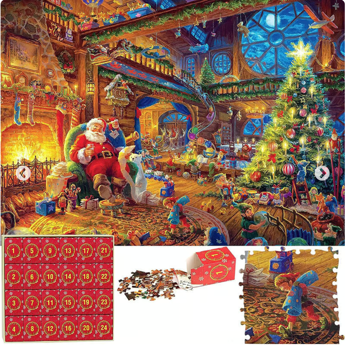 Advent Calendar For Christmas Puzzles