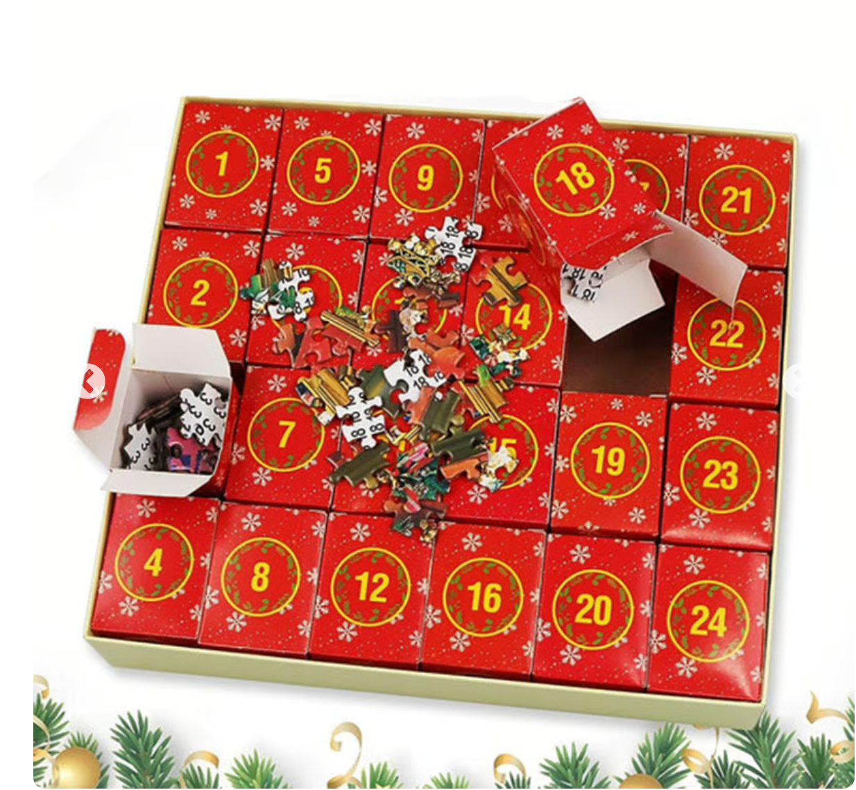 Advent Calendar For Christmas Puzzles