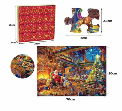 Advent Calendar For Christmas Puzzles