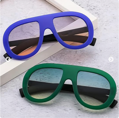 Women's Ombre Oval Tinted Sunglasses