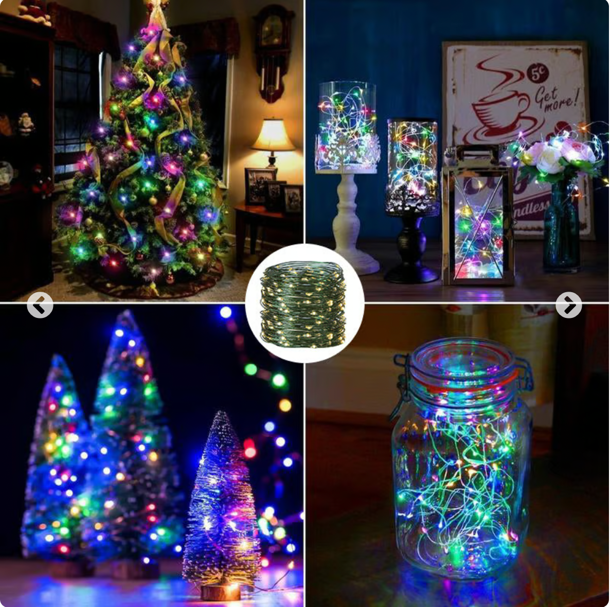 LED Waterproof Fairy String Lights with Remote
