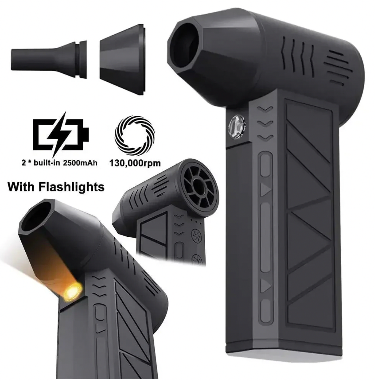 🔥 Last Day Sale Price | Snow Whiz LED Snow Turbo Blower