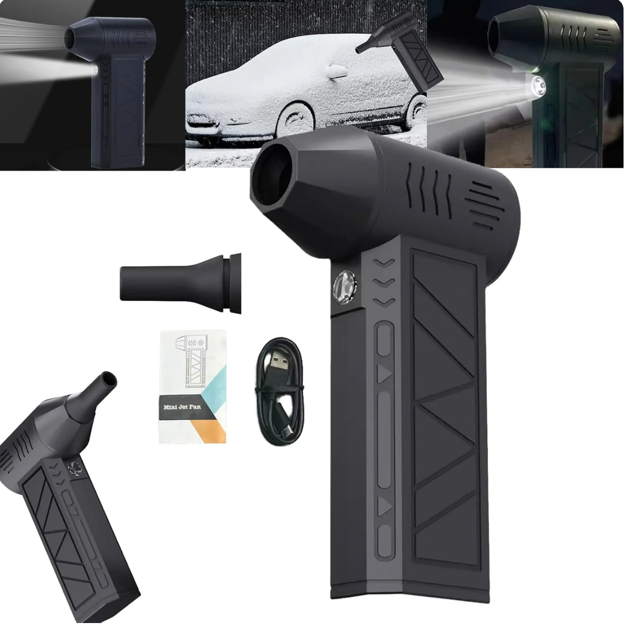 🔥 Last Day Sale Price | Snow Whiz LED Snow Turbo Blower