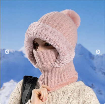 Women's Knitted Hat In Autumn And Winter