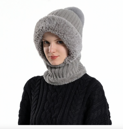 Women's Knitted Hat In Autumn And Winter