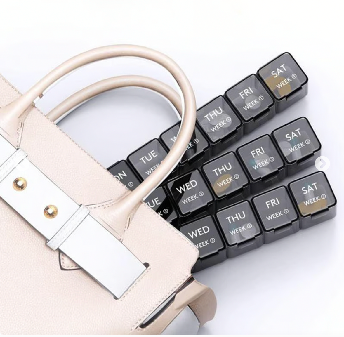 Pill Organizer (28 compartments)