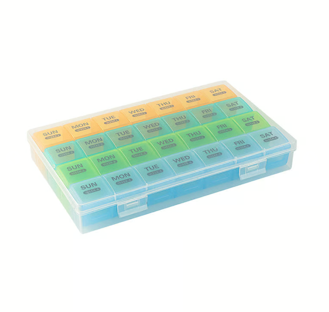 Pill Organizer (28 compartments)