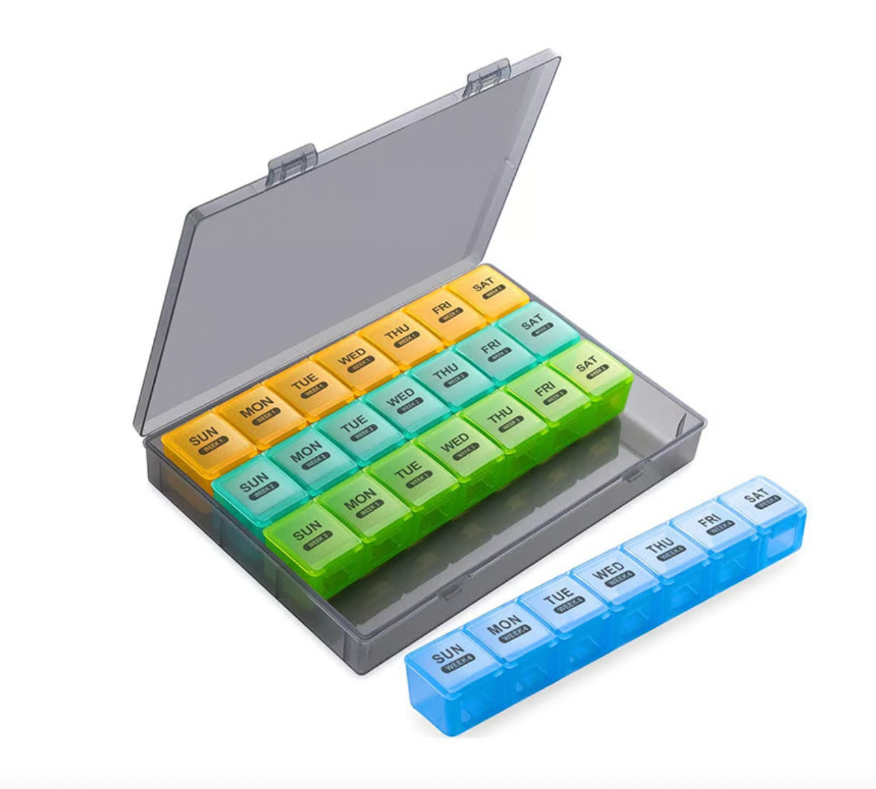 Pill Organizer (28 compartments)