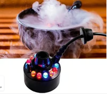 🔥12 LED light Ultrasonic Mist Maker Fogger