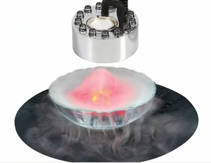 🔥12 LED light Ultrasonic Mist Maker Fogger