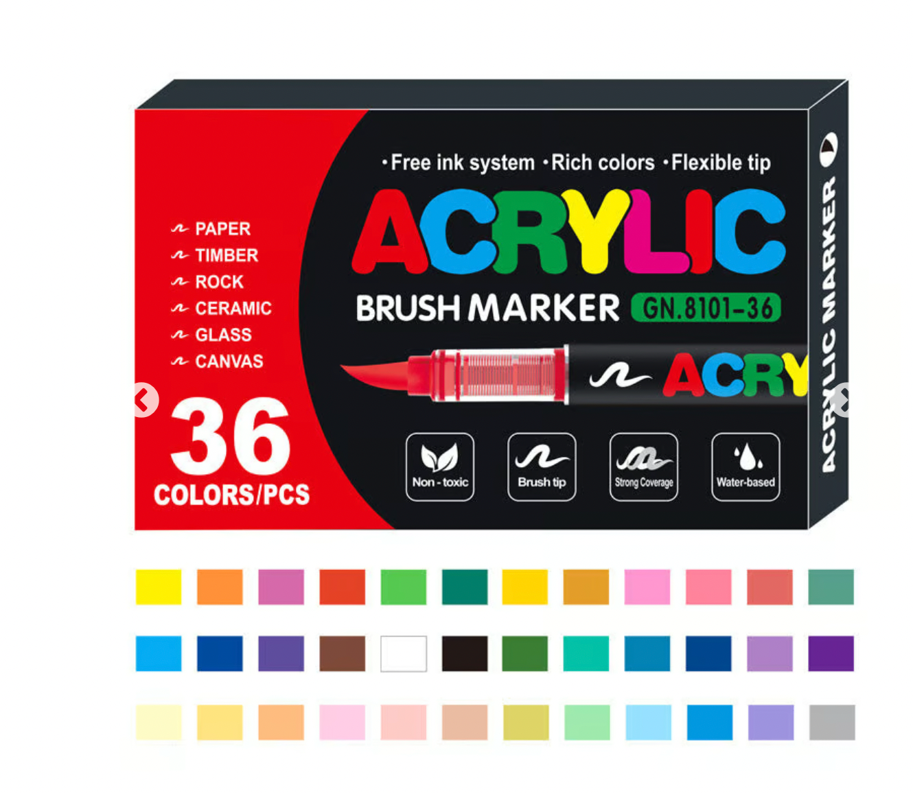 Straight Liquid Acrylic Marker