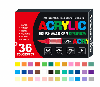 Straight Liquid Acrylic Marker