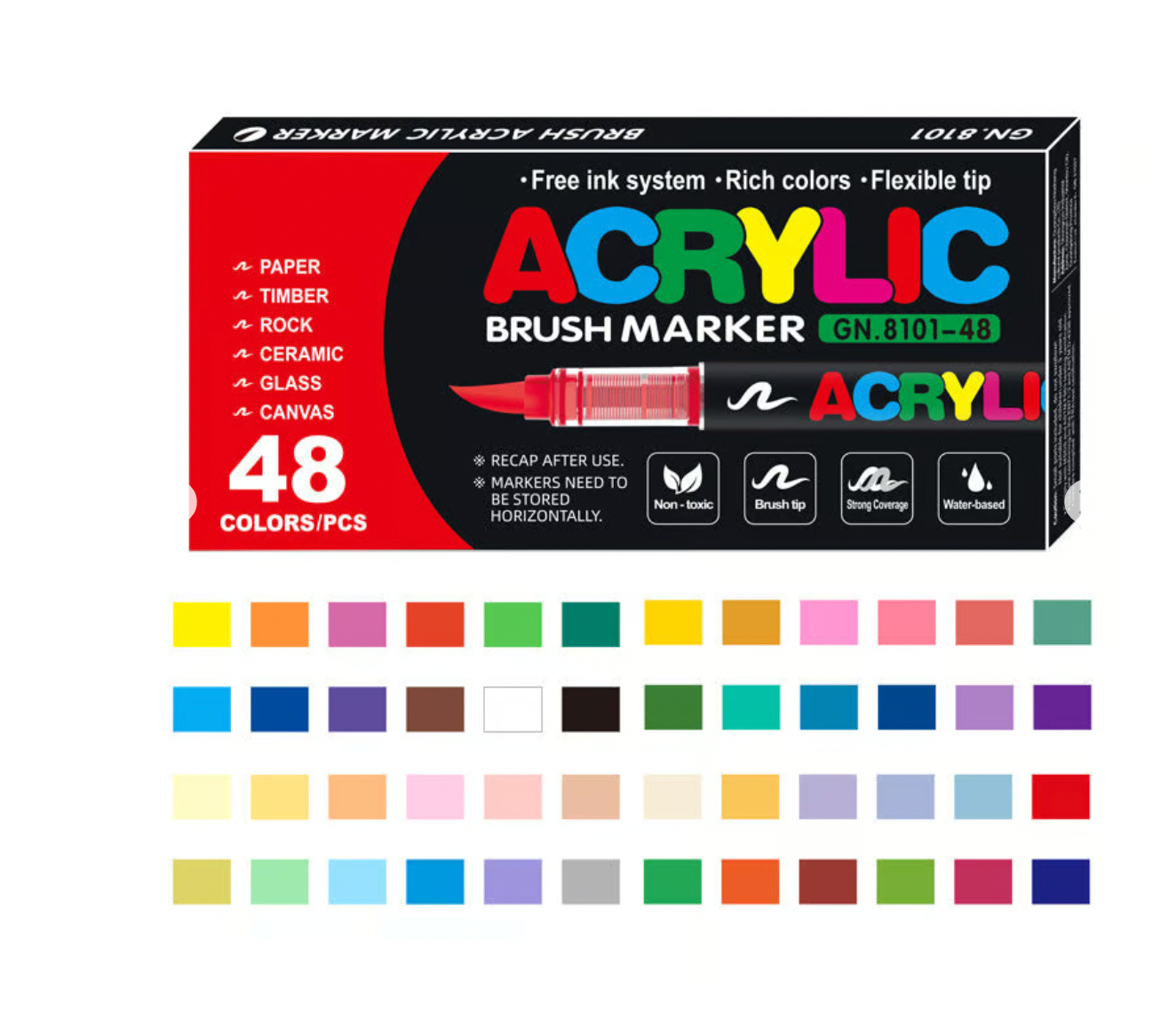 Straight Liquid Acrylic Marker