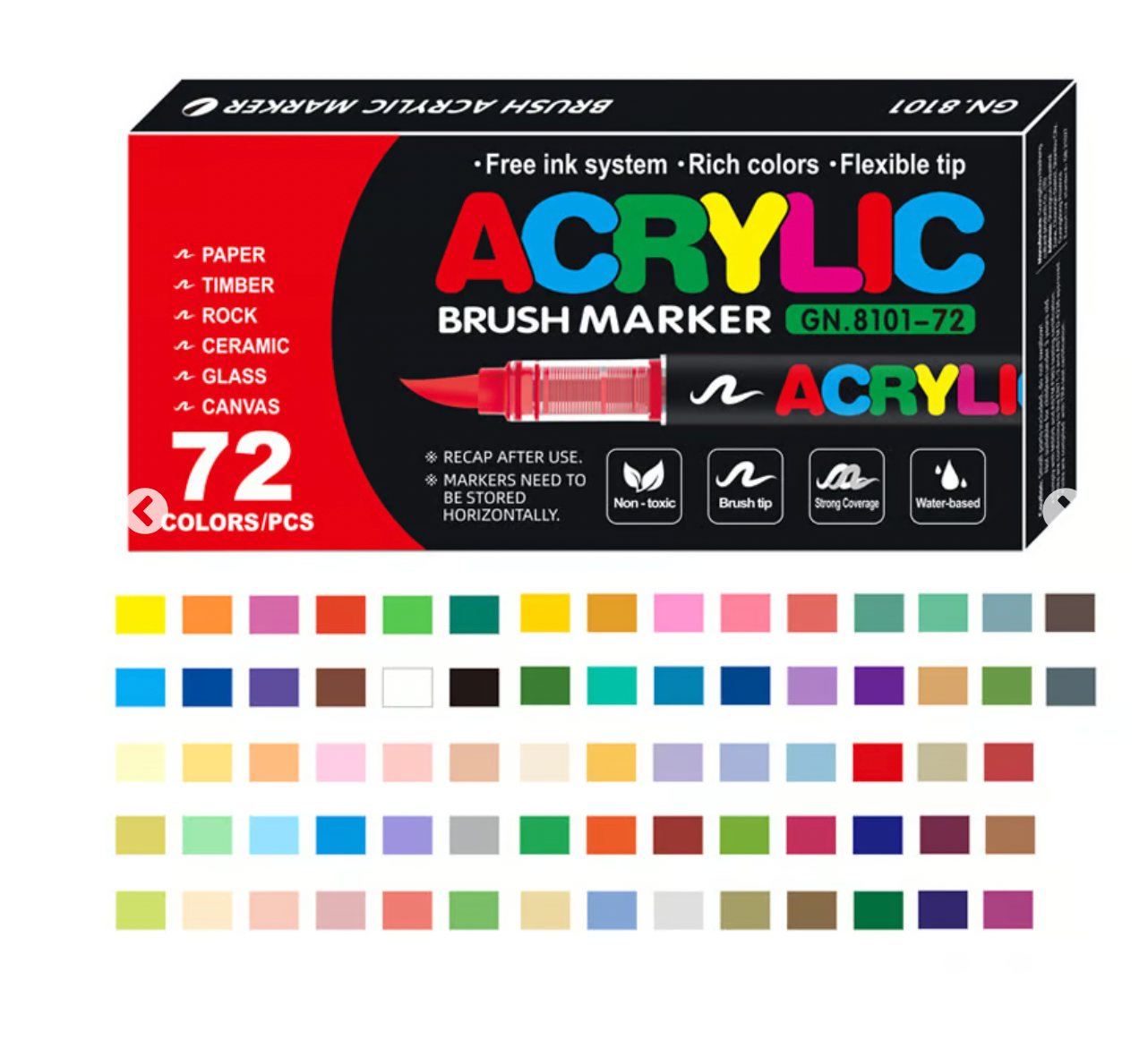 Straight Liquid Acrylic Marker