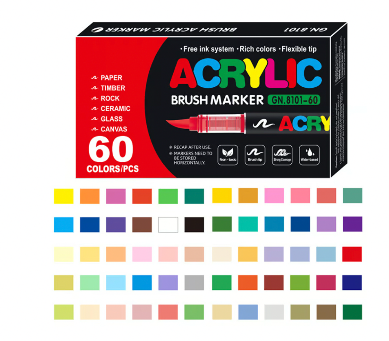 Straight Liquid Acrylic Marker