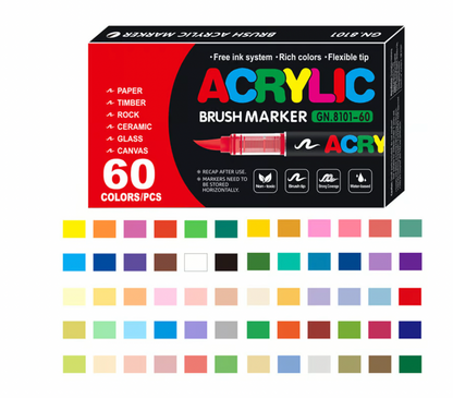 Straight Liquid Acrylic Marker