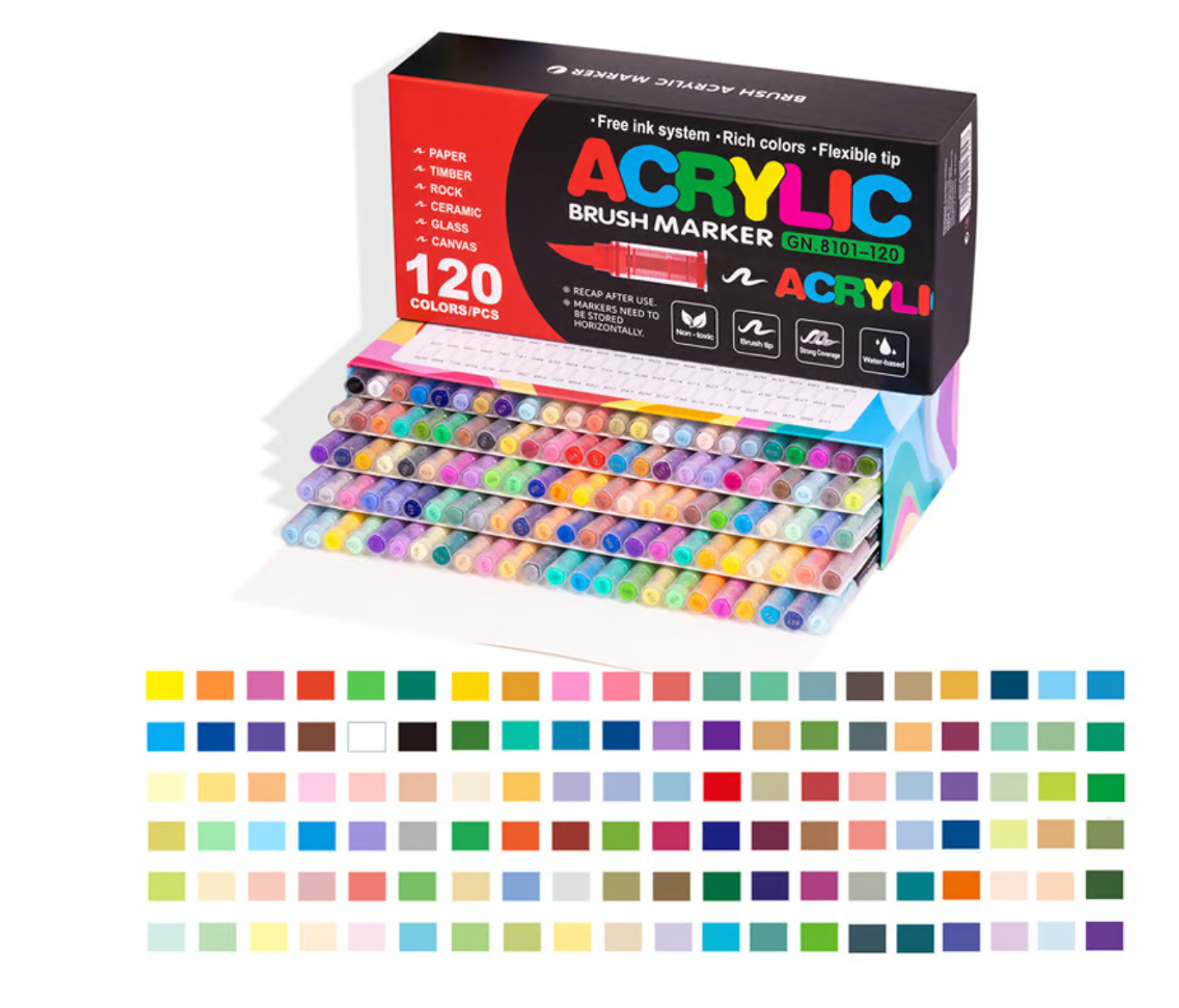 Straight Liquid Acrylic Marker