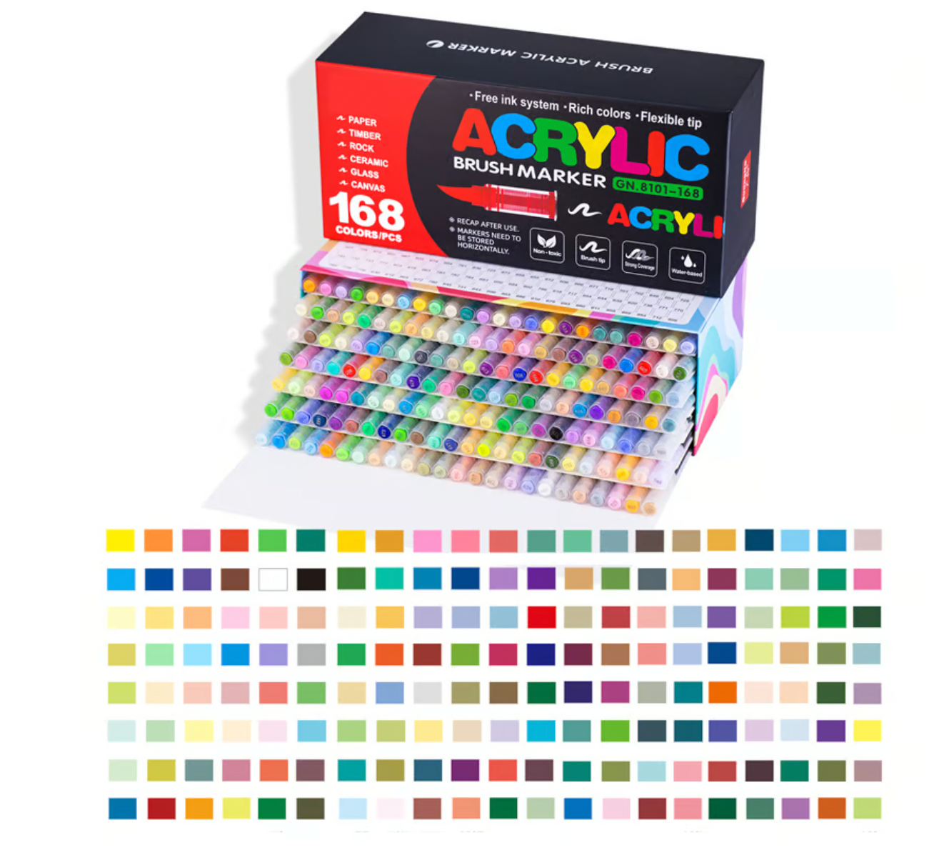 Straight Liquid Acrylic Marker