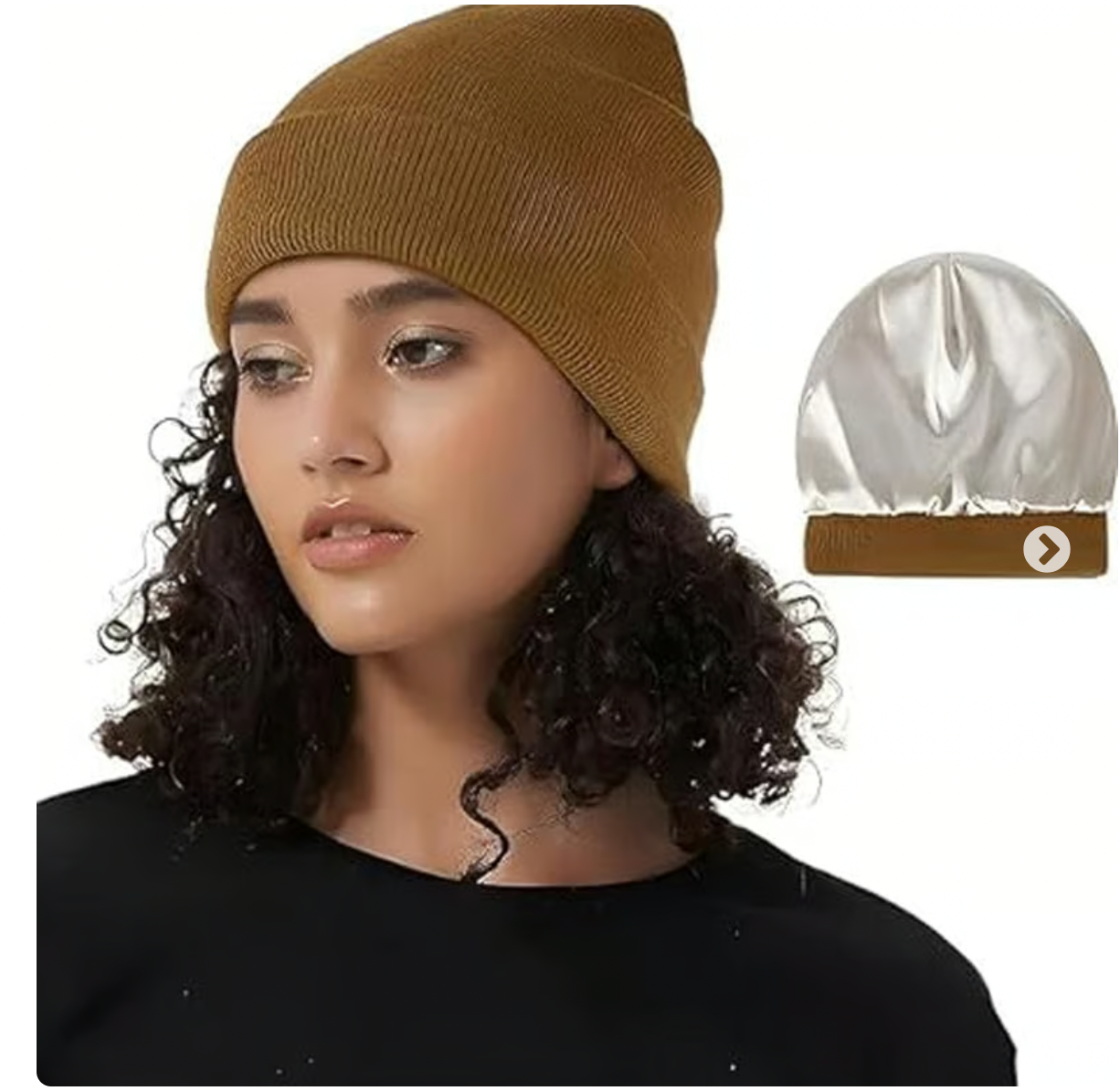 Solid Color Satin Lined Wool Hat