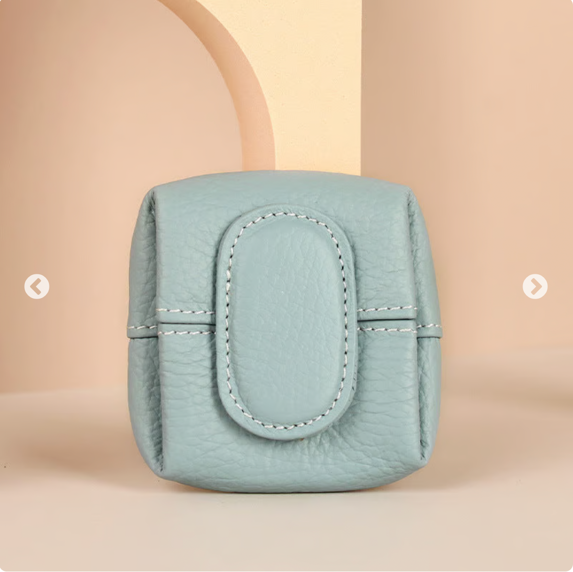 Solid Color Mini Coin Purse