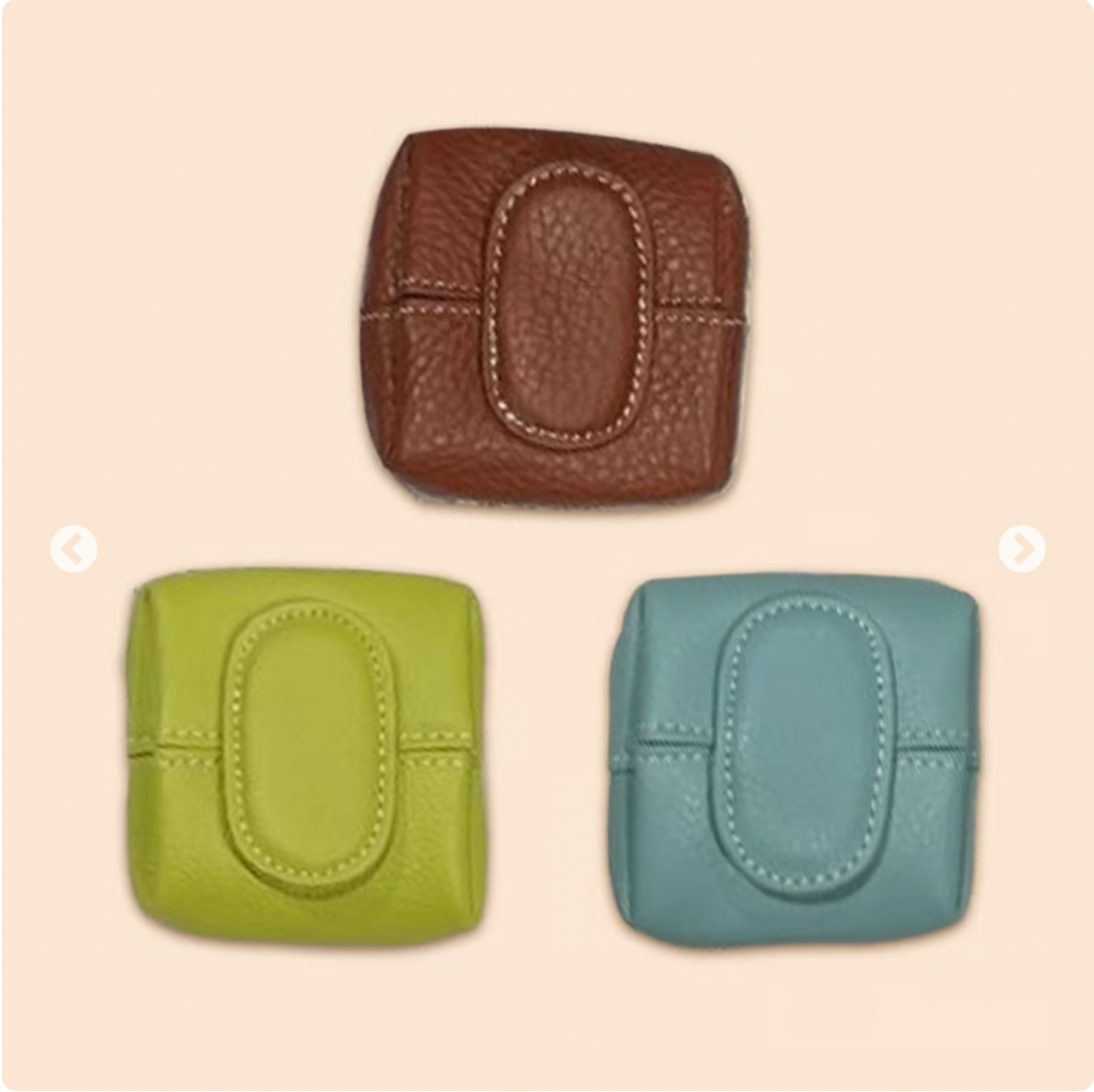 Solid Color Mini Coin Purse