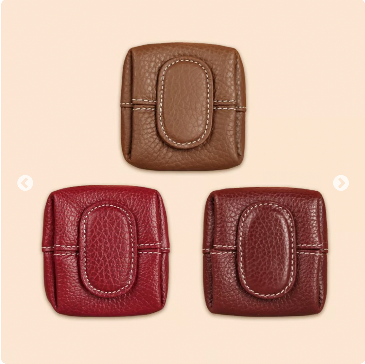 Solid Color Mini Coin Purse