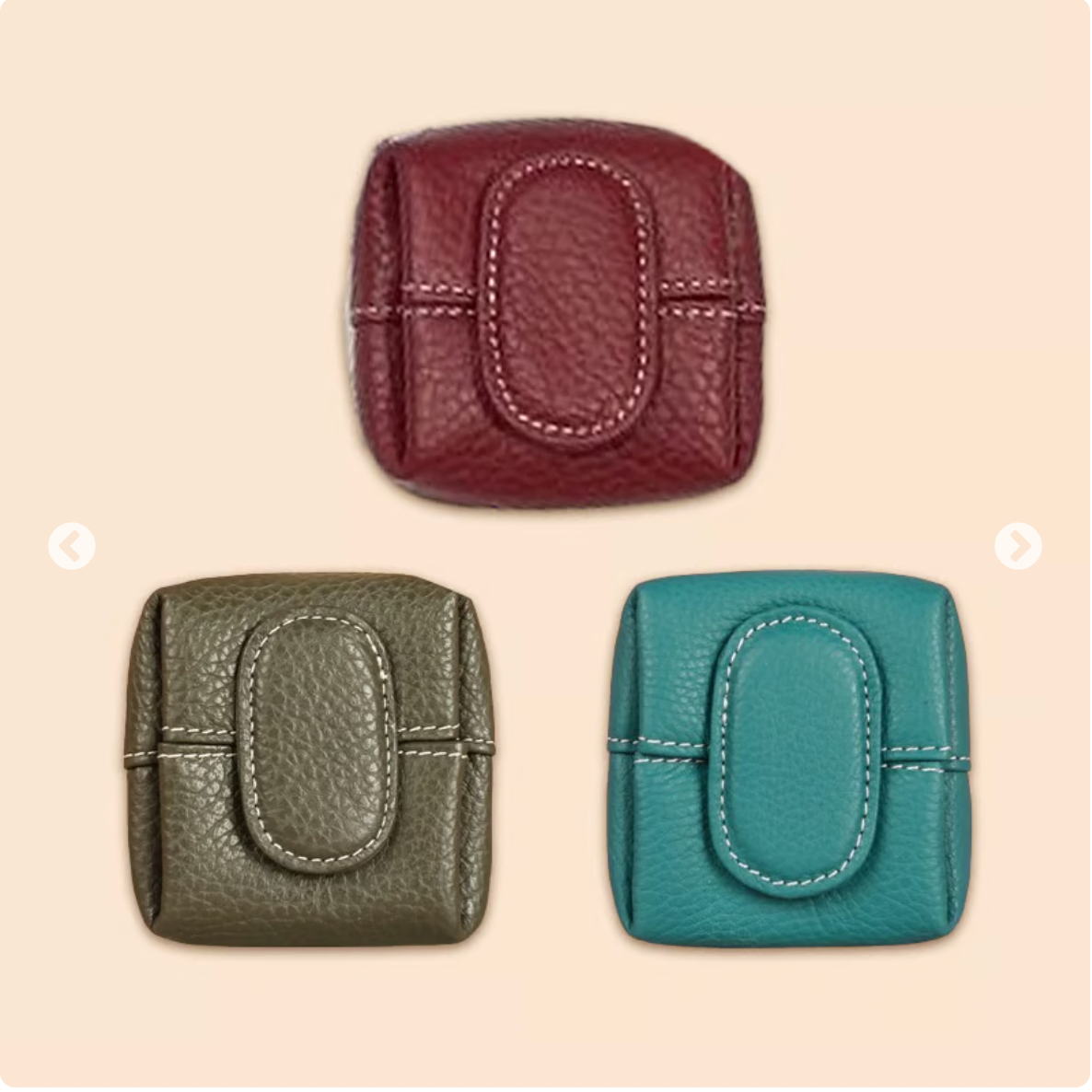 Solid Color Mini Coin Purse