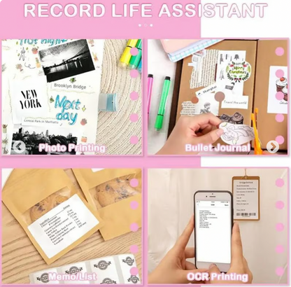 Portable Mini Thermal Photo Printer