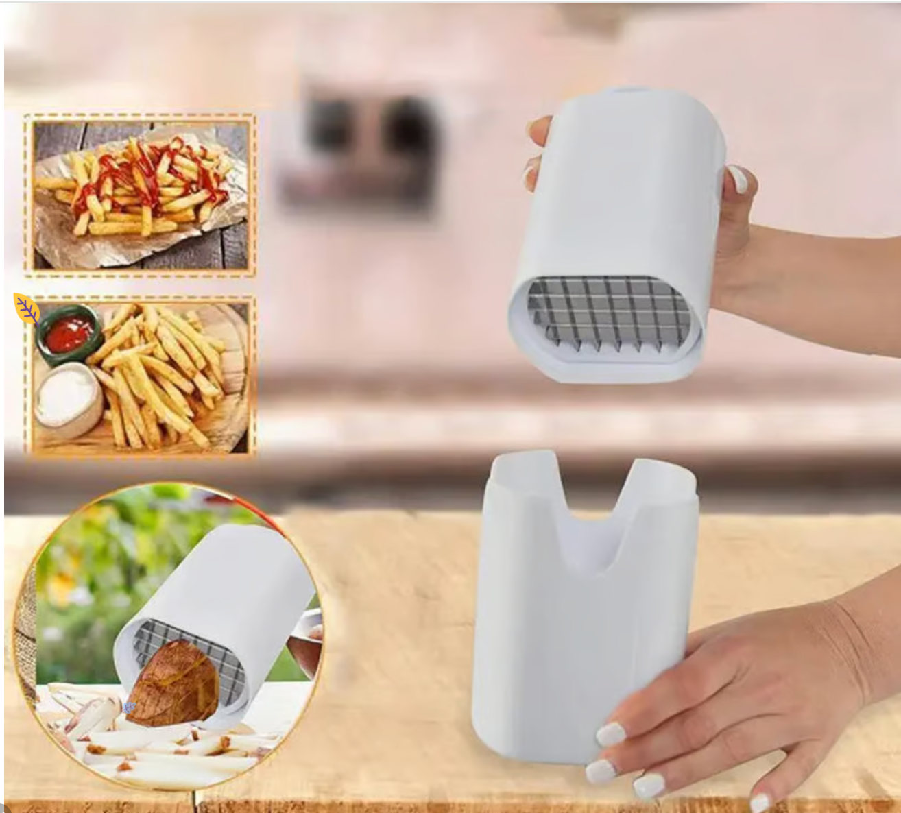 🔥 Hot Sale 49% Off 🍟 Versatile Vegetable Chopper & Dicer