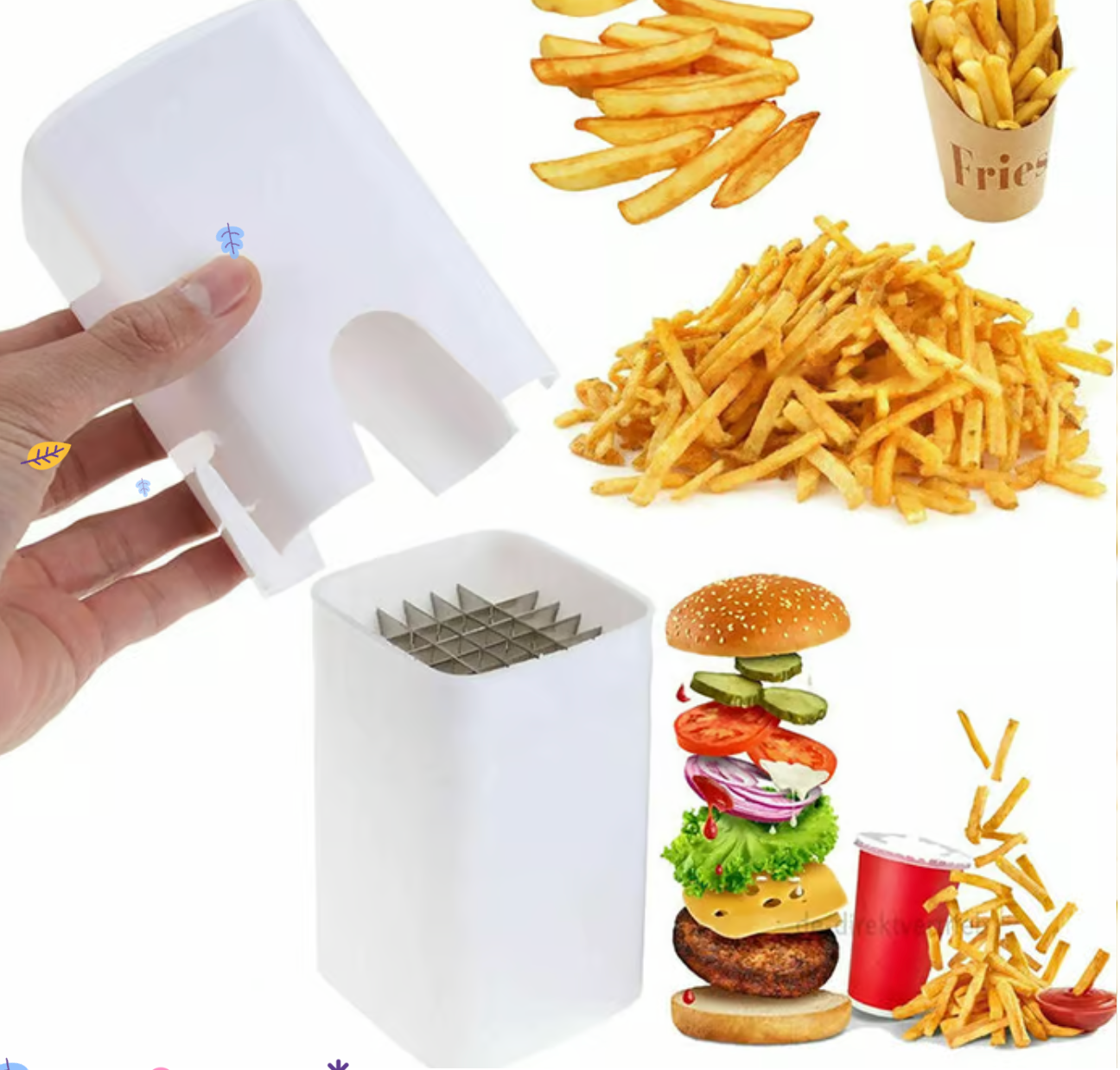 🔥 Hot Sale 49% Off 🍟 Versatile Vegetable Chopper & Dicer