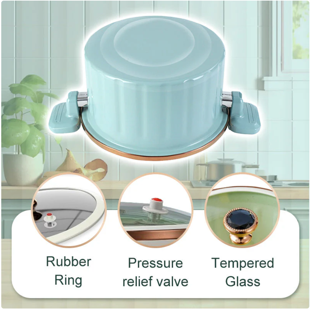 🔥Limited time 50% off🔥Multifunctional Non-Stick Micro Pressure Cooker