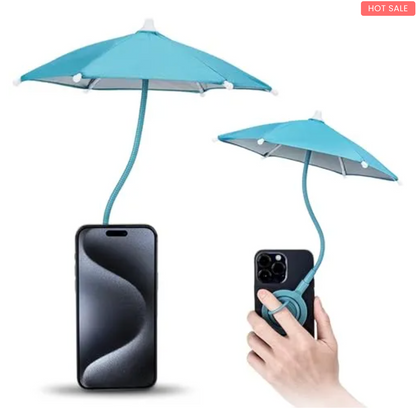 Outdoor Phone Sun Shade Shield with Flexible Angle Design & Rotatable Phone Ring