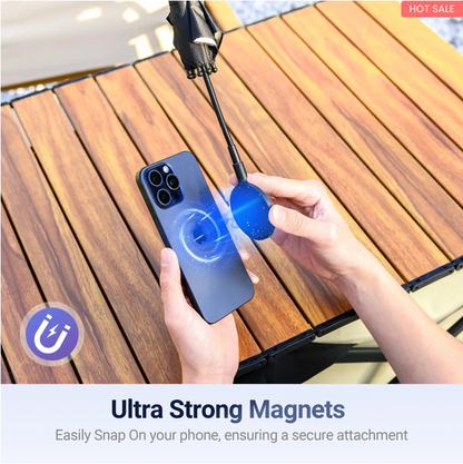 Outdoor Phone Sun Shade Shield with Flexible Angle Design & Rotatable Phone Ring