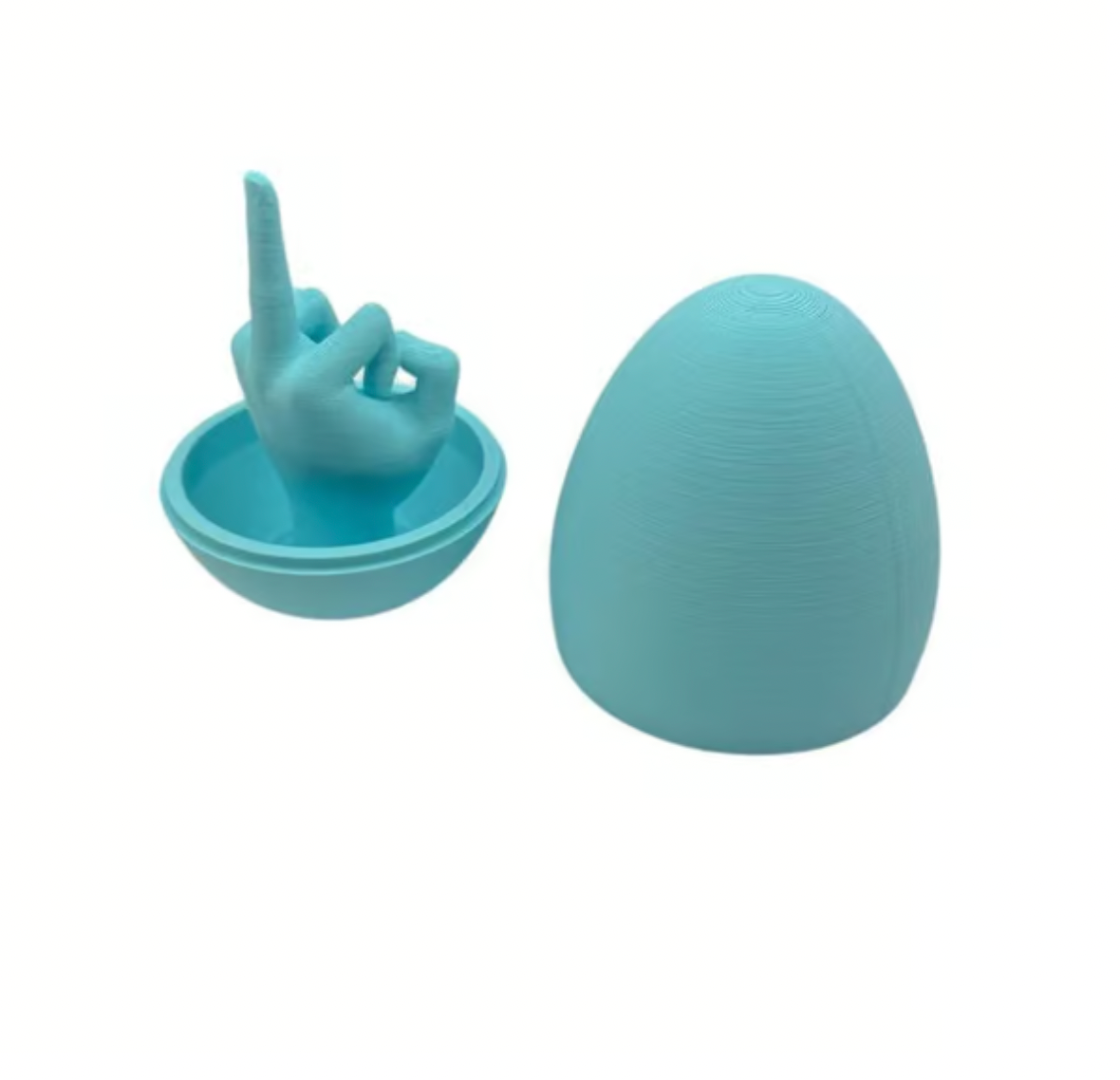 🎁Last Day 49% OFF🔥Easter Egg Surprise – Funny 3D Printed Middle Finger Egg