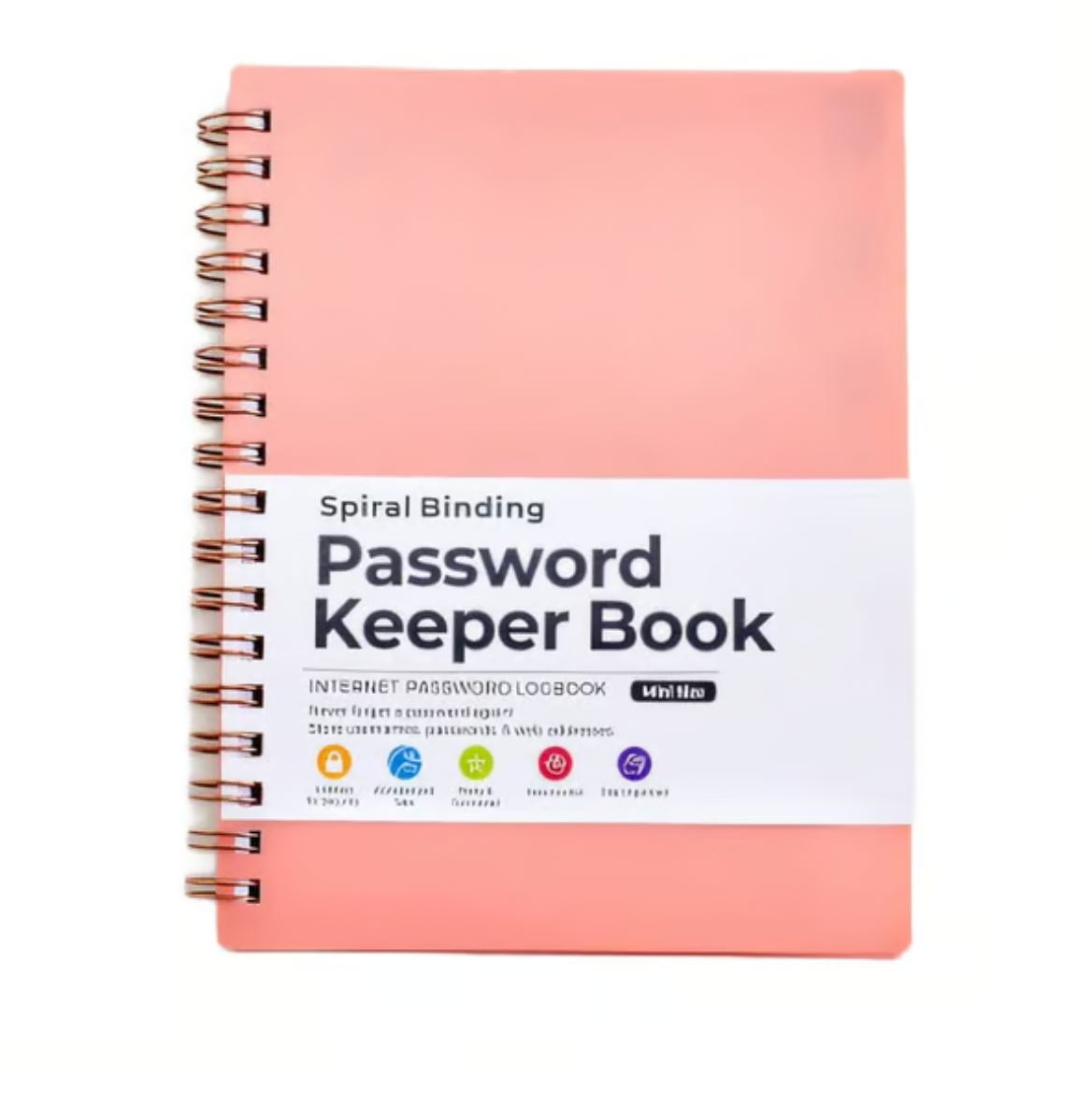 A6 Coil Password Keeper Book