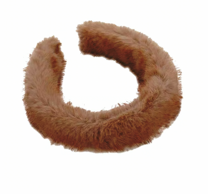 Warm Faux Mink Plush Headband