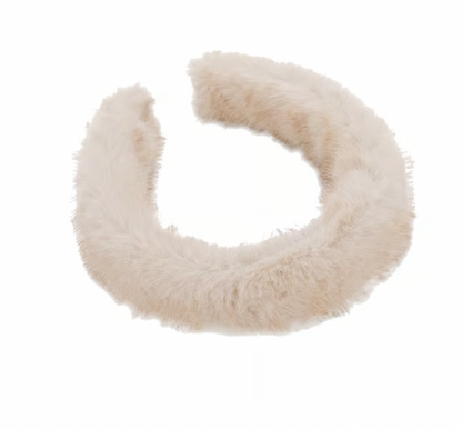 Warm Faux Mink Plush Headband