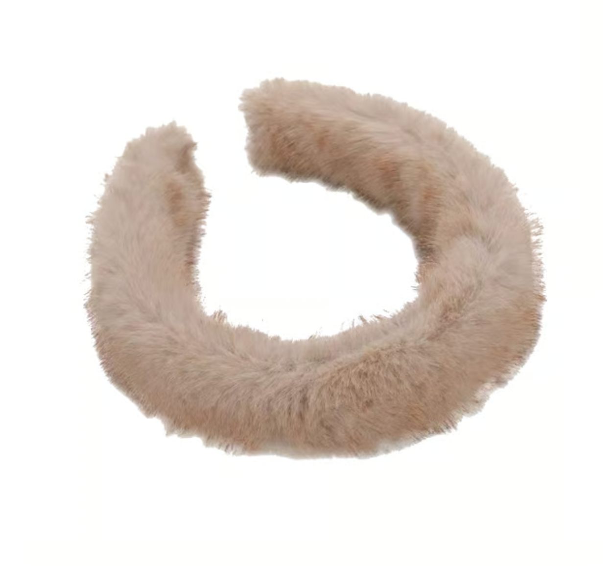 Warm Faux Mink Plush Headband