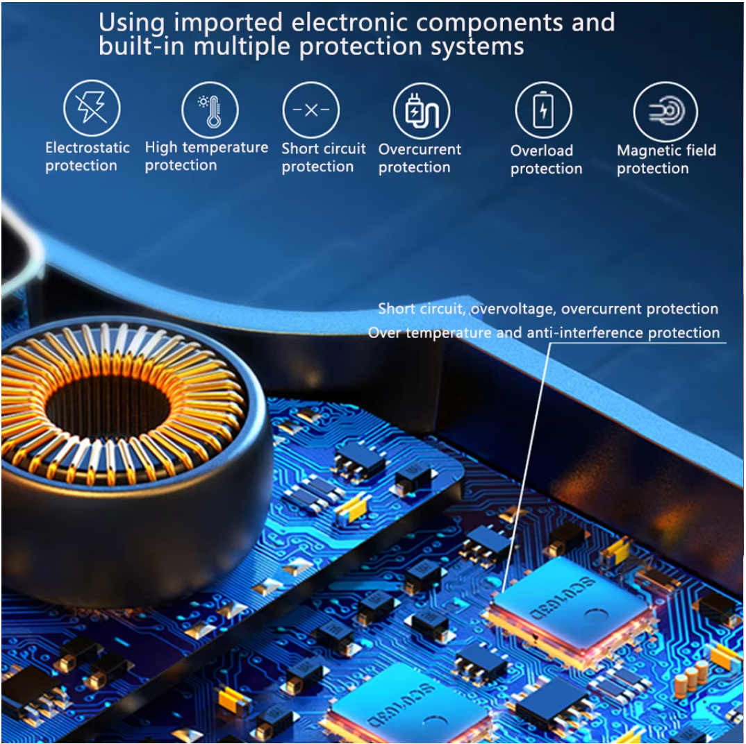 7-Colors Backlit Car MP3 Music Player/Car Fast Charger