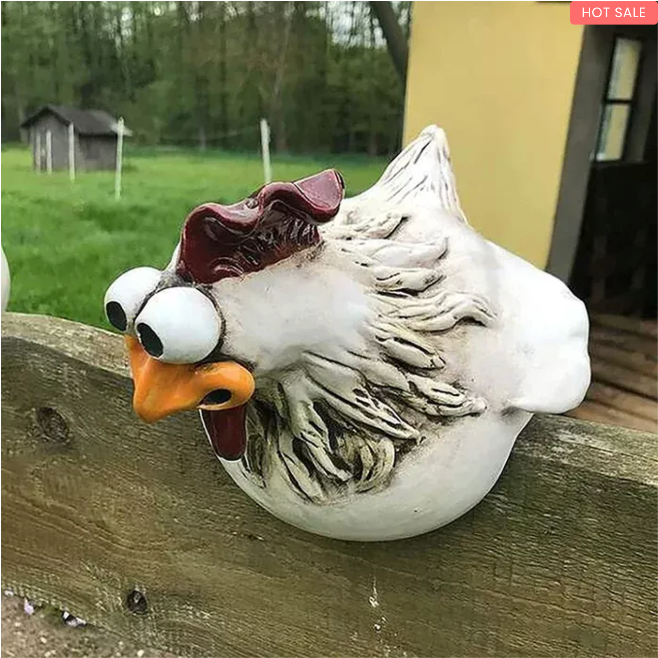 🐓Garden Resin Chicken Sculpture