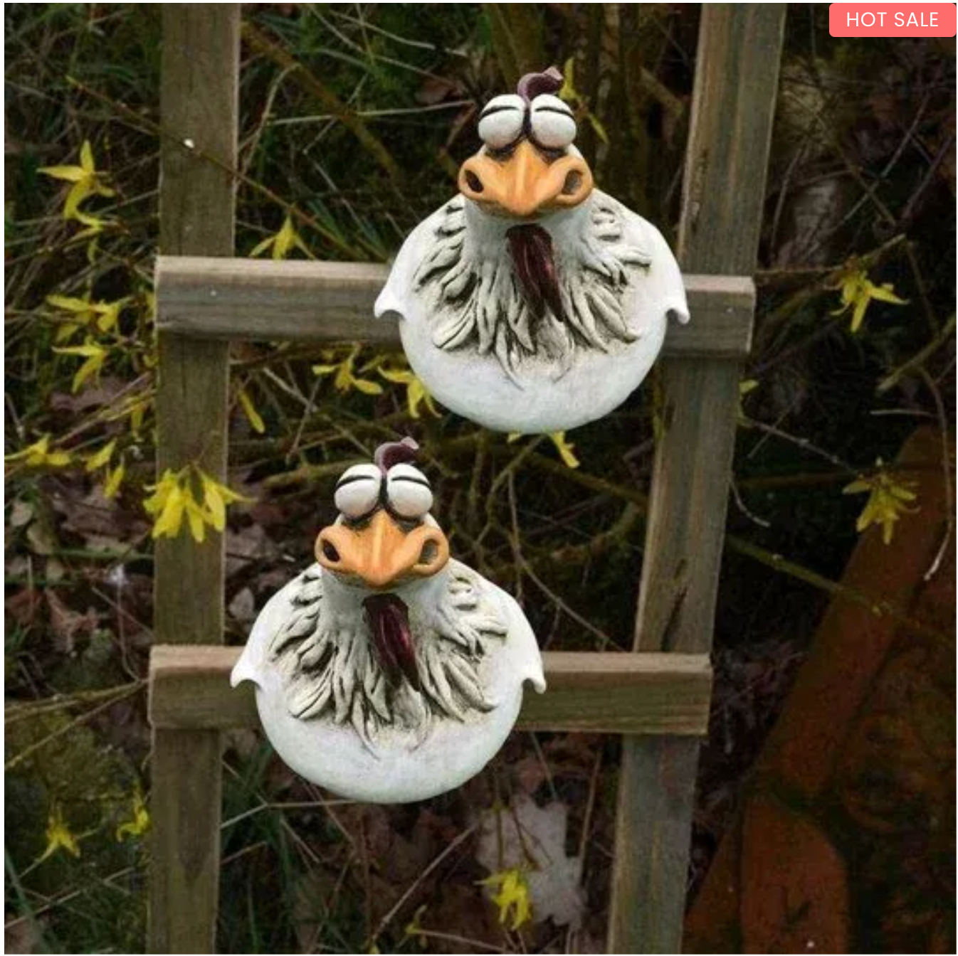 🐓Garden Resin Chicken Sculpture