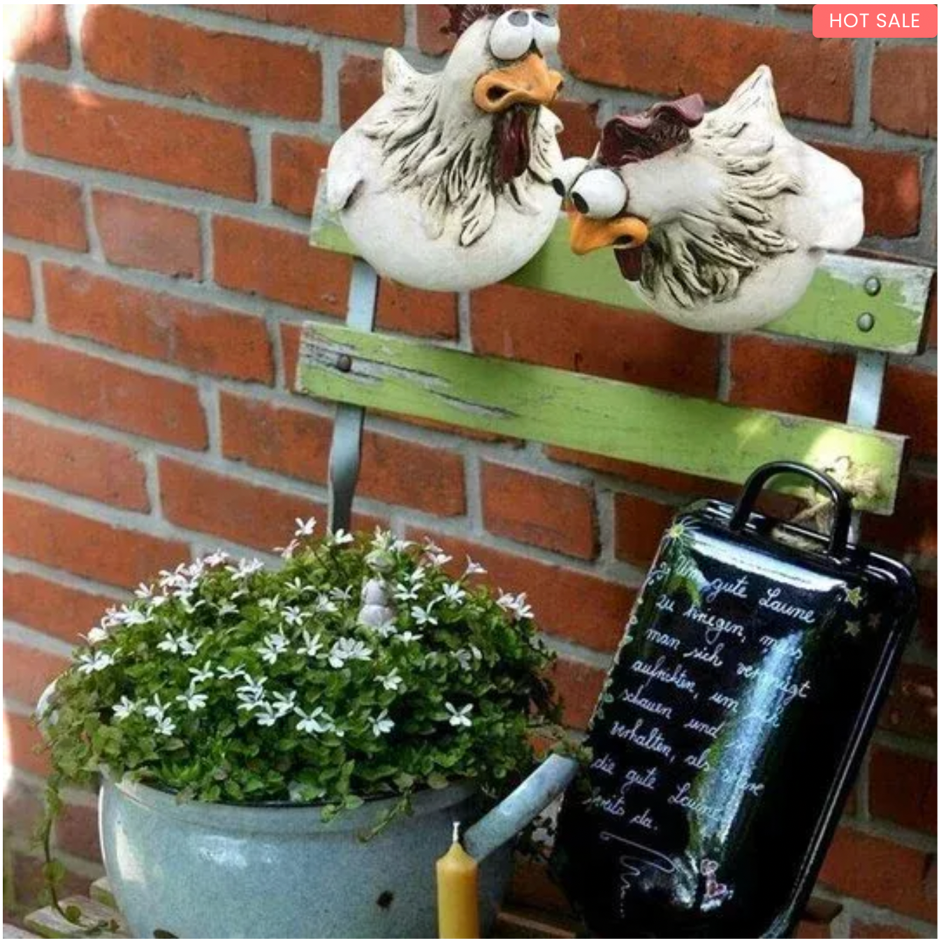 🐓Garden Resin Chicken Sculpture