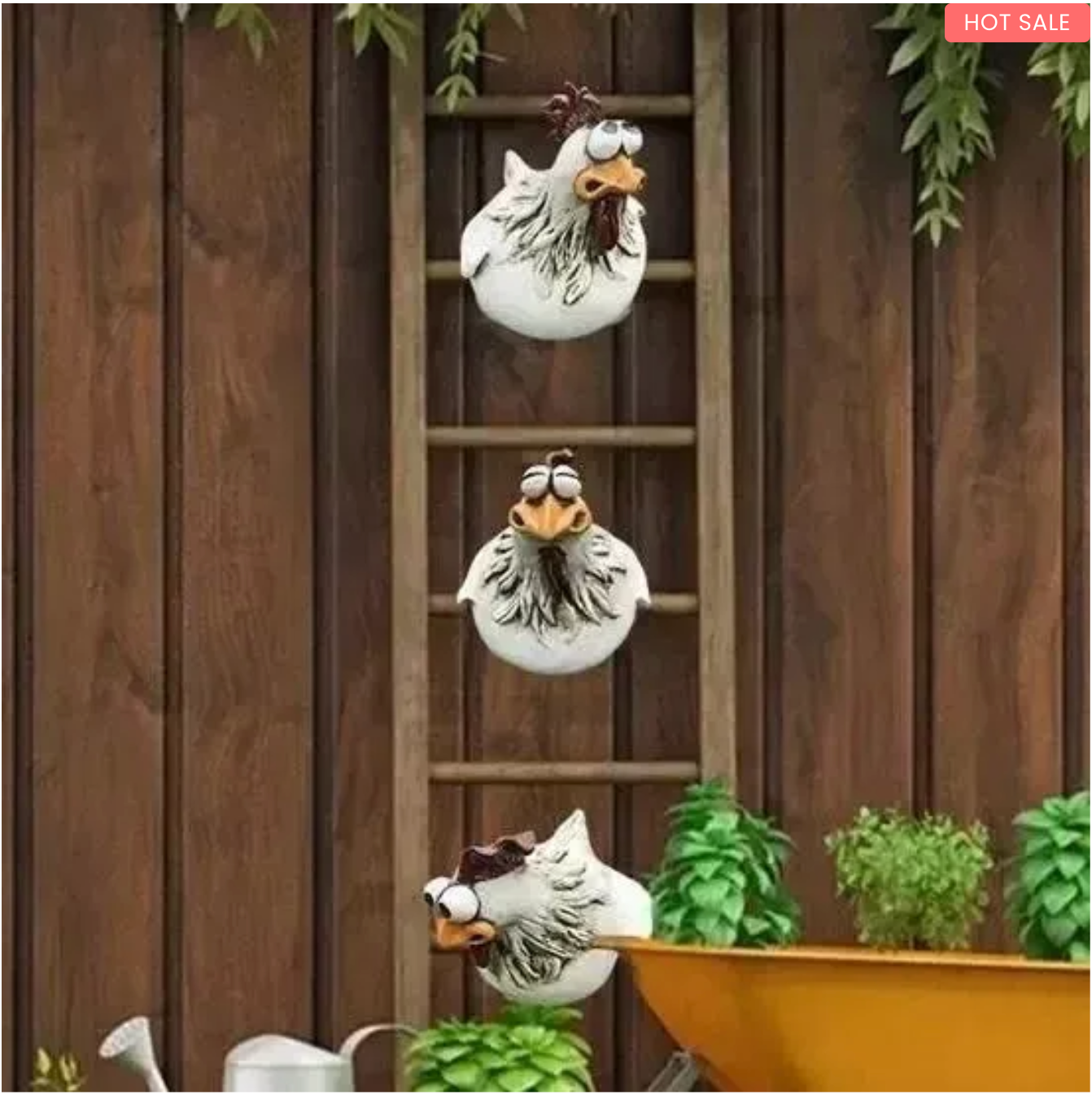 🐓Garden Resin Chicken Sculpture