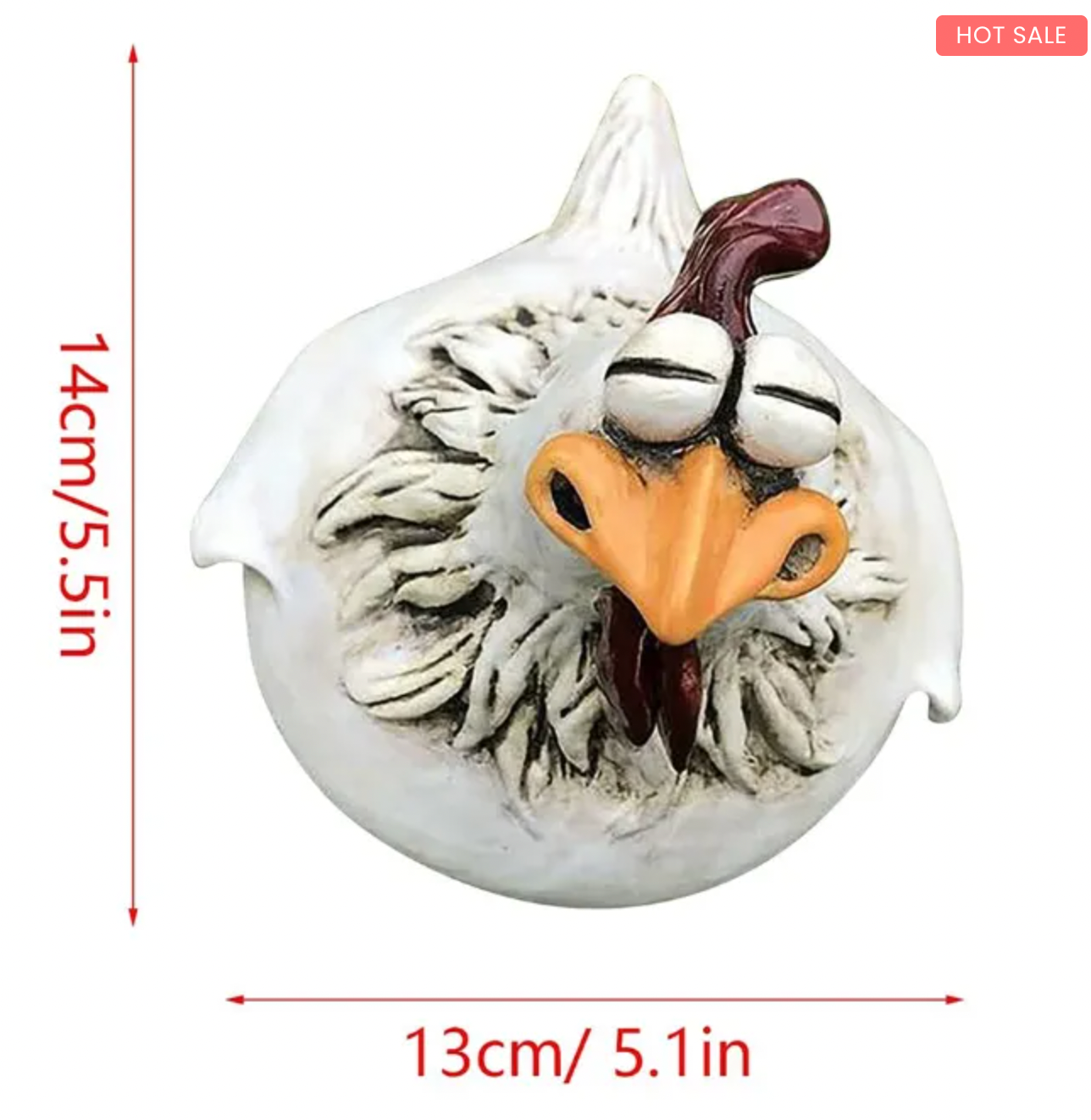 🐓Garden Resin Chicken Sculpture