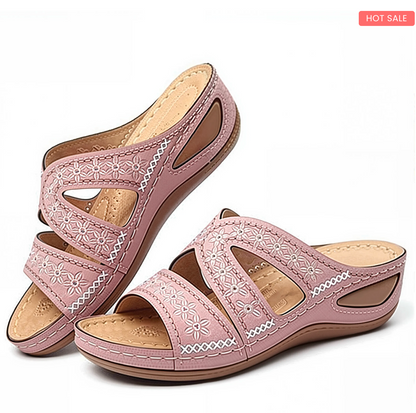 Women's Summer Wedge Sandals – Comfortable & Stretchy