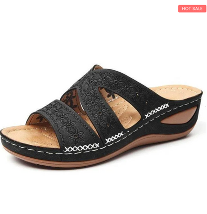 Women's Summer Wedge Sandals – Comfortable & Stretchy