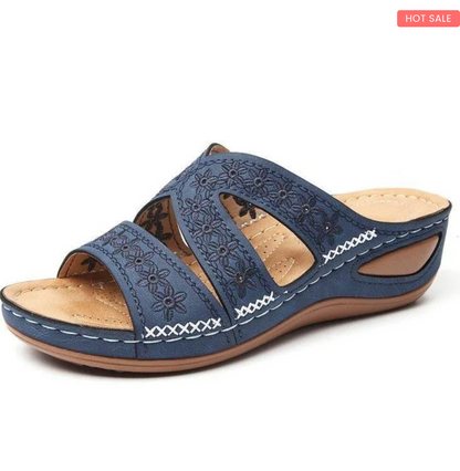 Women's Summer Wedge Sandals – Comfortable & Stretchy
