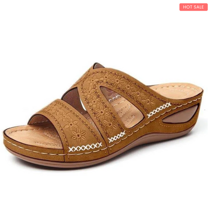 Women's Summer Wedge Sandals – Comfortable & Stretchy