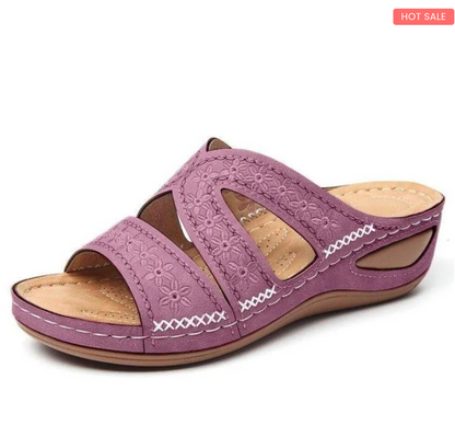 Women's Summer Wedge Sandals – Comfortable & Stretchy