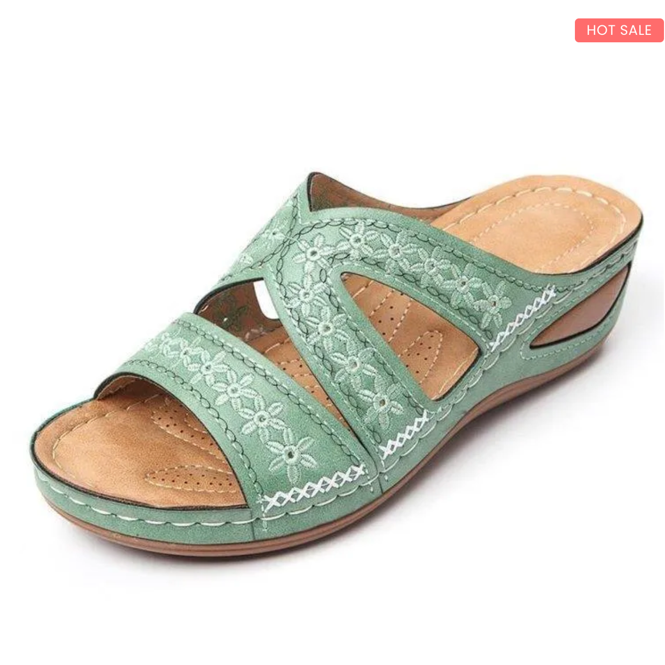 Women's Summer Wedge Sandals – Comfortable & Stretchy
